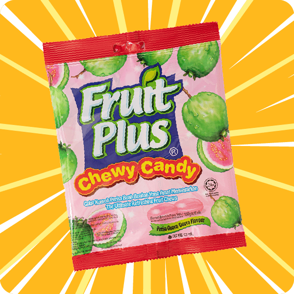 Fruit Plus Guava Chewy Candy