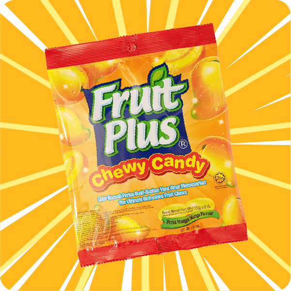 Fruit Plus Mango Chewy Candy