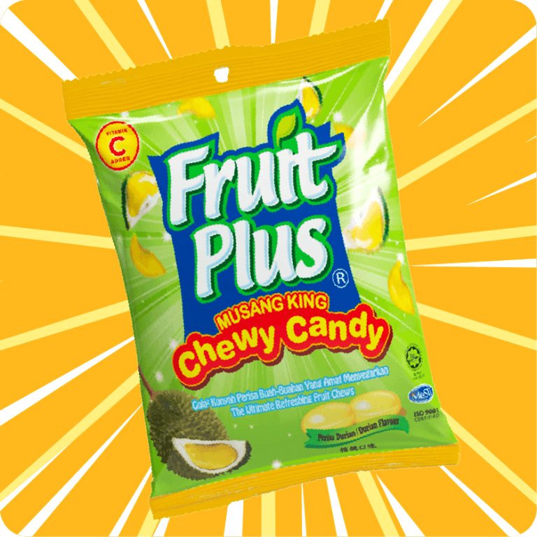 Fruit Plus Musang King Chewy Candy