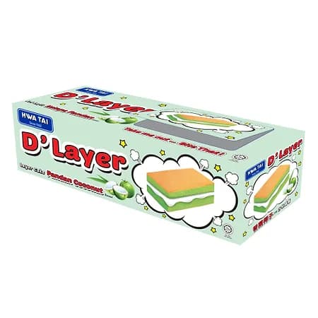 D'Layer Cake - Pandan Coconut Flavour