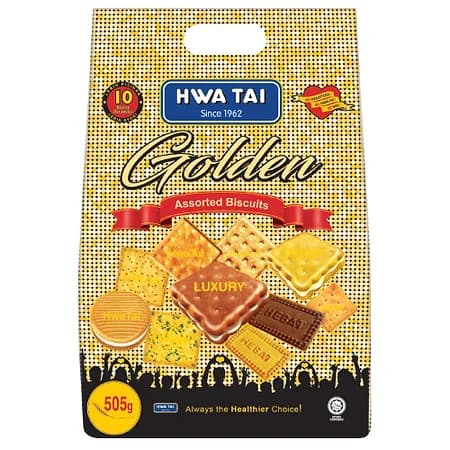 Hwa Tai Golden Assorted Biscuits