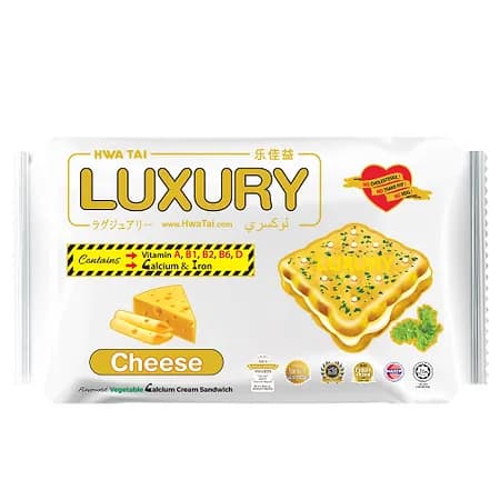 Luxury Cheese Flavoured Vegetable Calcium Cream Sandwich