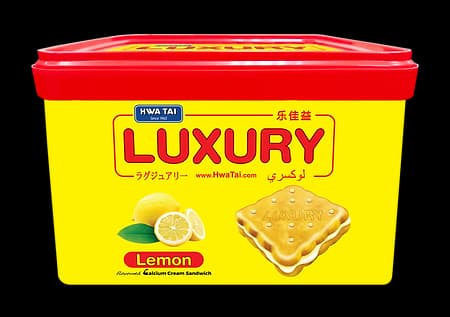 Luxury Lemon Calcium Cream Sandwich
